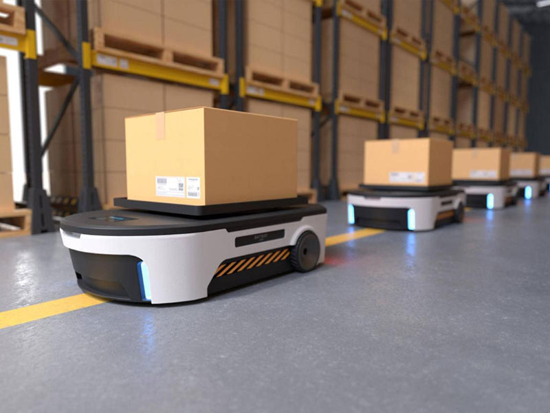 AGV Transfer robotu